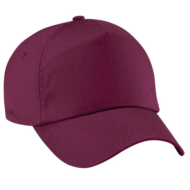 Beechfield Plain Original 5 Panel Baseball Cap