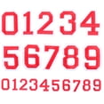 thumbnail image 2 of 2 Sets of Self Adhesive Numbers Sticker T-Shirt Numbers Stickers Football Sports Shirt Numbers Stickers, 2 of 9