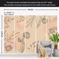 thumbnail image 3 of Wall Mural - Warm Shades of Nature, 3 of 5