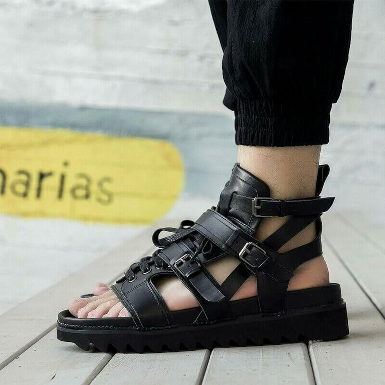 Mens high top sandals hot sale