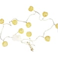 thumbnail image 4 of Hampton Bay Guirlande Lumineuse Intérieure à DEL Intégrée en Métal de 12 Pi, à Piles (10 Lumières), 4 of 5