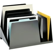 MMF, Combination Vertical Slant File, 1 Each, Black