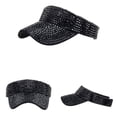 thumbnail image 2 of GDREDA Baseball Cap Fashion Women Leopard Print Sun Baseball Visor Cap Black,One Size, 2 of 4