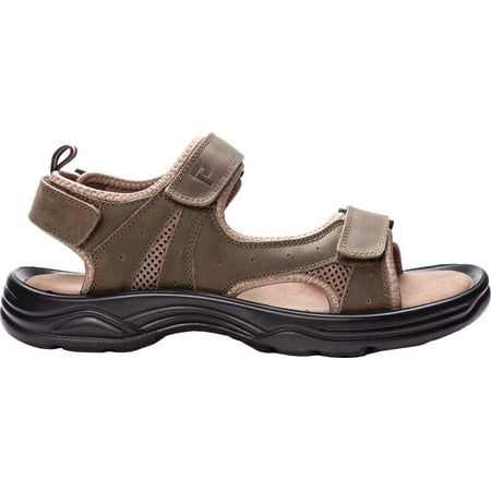 Propet - Men's Propet Daytona Adjustable Strap Sandal Olive Waxy Nubuck 10 D - Walmart.com