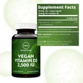 thumbnail image 2 of MRM Nutrition Vegan Vitamin D3, 62.5 mcg (2,500 IU), 60 Vegan Capsules, 2 of 7