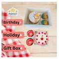 thumbnail image 3 of Bento Cake Cupcake Combo Boxes 10 PCs Plus 15 Free Baking Recipes - Clear Lid with 2 Cupcake Holes - Cake and Cupcake Boxes - Pastry Sweets Bento Box - Cake Cupcake Combo Box (2 Cupcakes with Cake), 3 of 8