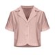 thumbnail image 4 of mfyjkho Tops Para Mujer, Blazers Casuales Para Mujer, Con Frente Abierto, Manga Corta, Cuello Vuelto, Botones Lisos, Para Oficina Tops De Tallas Grandes S, 4 of 6
