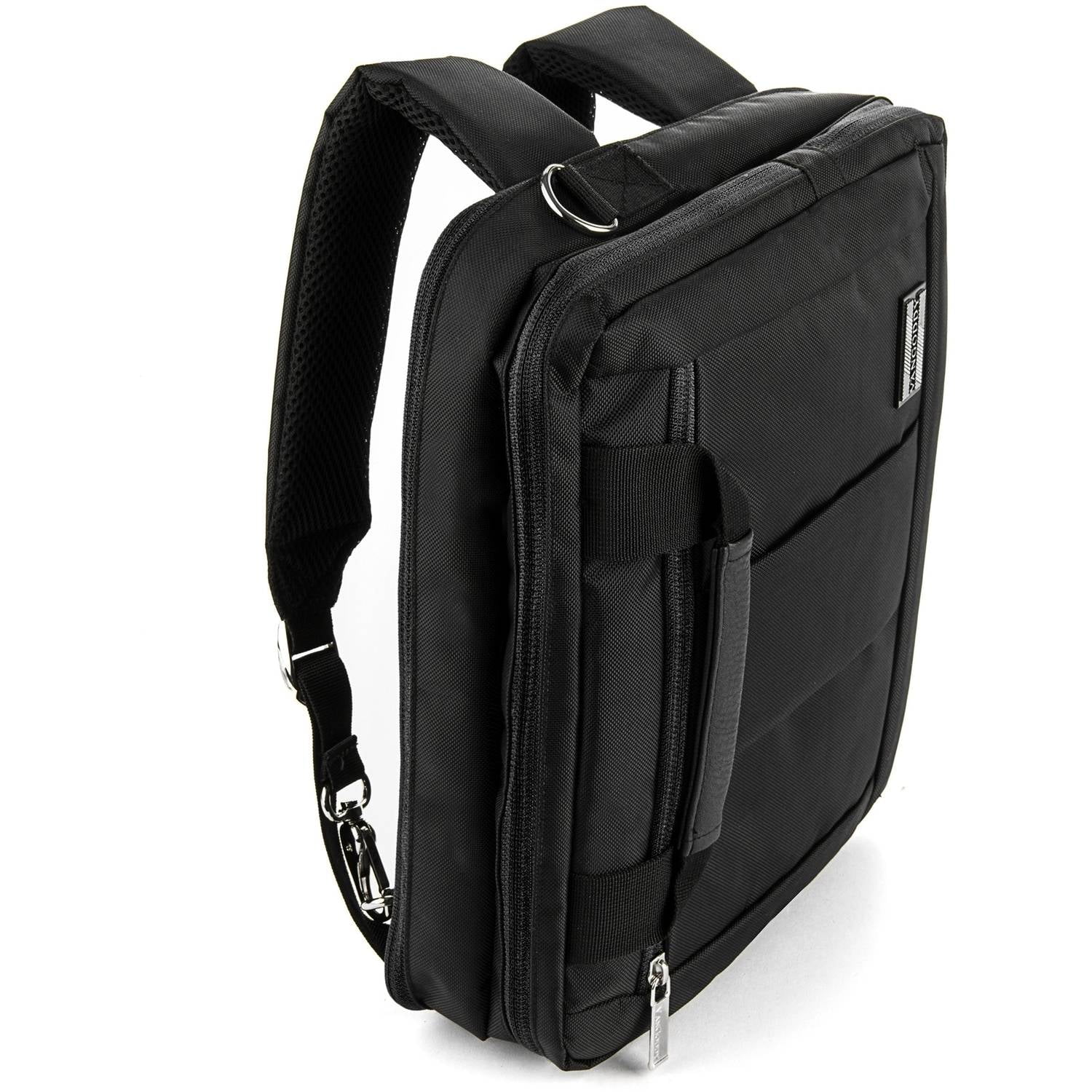 VANGODDY El Prado 3 in 1 Hybrid Backpack / Briefcase / Messenger Bag fits 14, 15, 15.6-inch Laptops Devices (Assorted Colors)