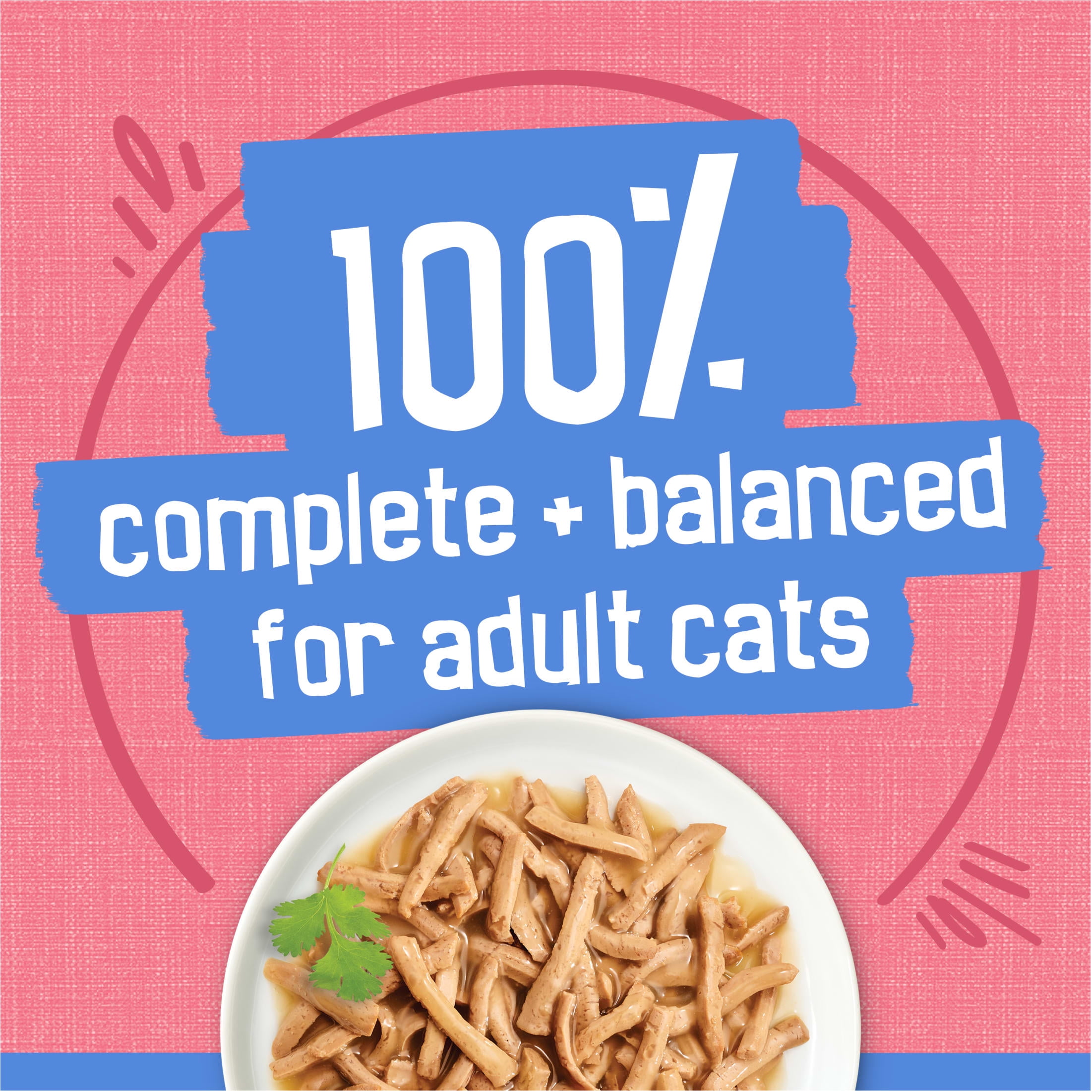 (12 pack) Purina Friskies Shreds With Salmon in Sauce, Wet Cat Food, 5.5 oz Can