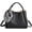 Black, variant on JennyShop High Quality Purse with Silk Scarf Large Shoulder Bag Adjustable Strap Handbags Fashion Crossbody Bags for Women PU Leather Tote Bag