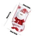 thumbnail image 3 of Knitted Christmas Stockings With Santa Claus And Snowman Designs Red Gift Bags Ideal For Christmas Tree Hanging Decoration, 3 of 6