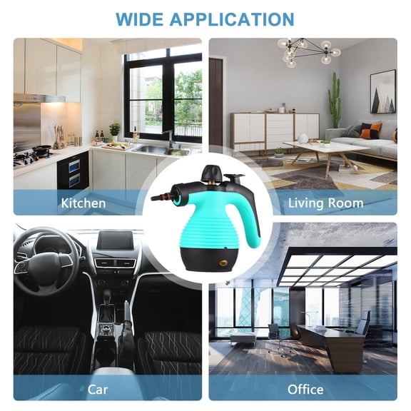 Portable Handheld Steam Cleaner 1050W With 9PCS Accessory For Kitchen Sofa K5C9