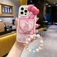 thumbnail image 3 of Sanrio-funda de teléfono de Hello Kitty My Melody, carcasa de silicona anticaída para iPhone 15, 14, 13, 12, 11 Pro Max, Mini, XR, XS MAX, 8, X, 7, SE Plus, 3 of 5