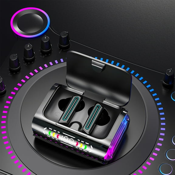 Earphone wireless, Hwkond Wireless Earbuds Bluetooth 5.3 In Ear Light-Weight Headphones Built-in Microphone IPX4 Immersive Premium Sound Headset With Charging Case Black, Black, Up To 60% Off