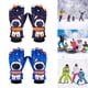thumbnail image 2 of Guantes De Nieve Para Niños, Guantes De Nieve Forrados Con Forro Polar Para Invierno, Guantes De Esquí A Prueba De Viento Con Pantalla Táctil Para Niñas Y Niños, Guantes De Nieve Para Niños Noticed AP006639-08, 2 of 6