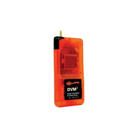 UPC: 0644493075031 | Gallagher 9 volt Battery Digital Volt Meter Orange