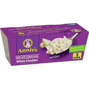 Annie's White Cheddar Mac and Cheese Cups, 2 Ct, 4.02 oz
