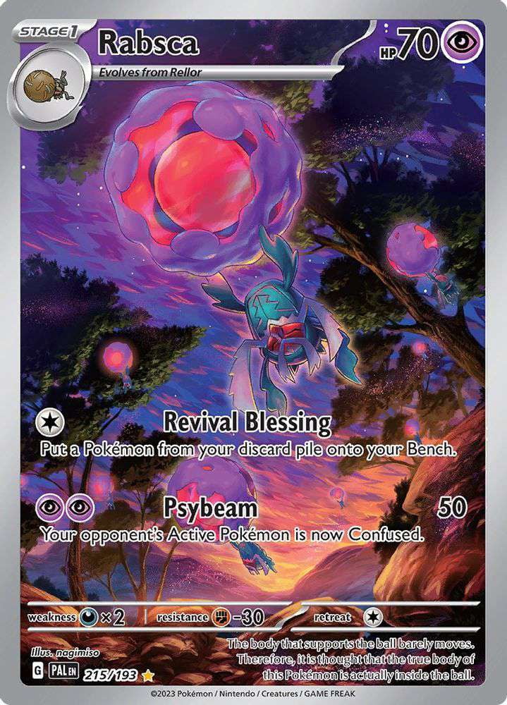 Pokemon Temporal Forces Illustration Rare Charjabug #169 - Walmart.com