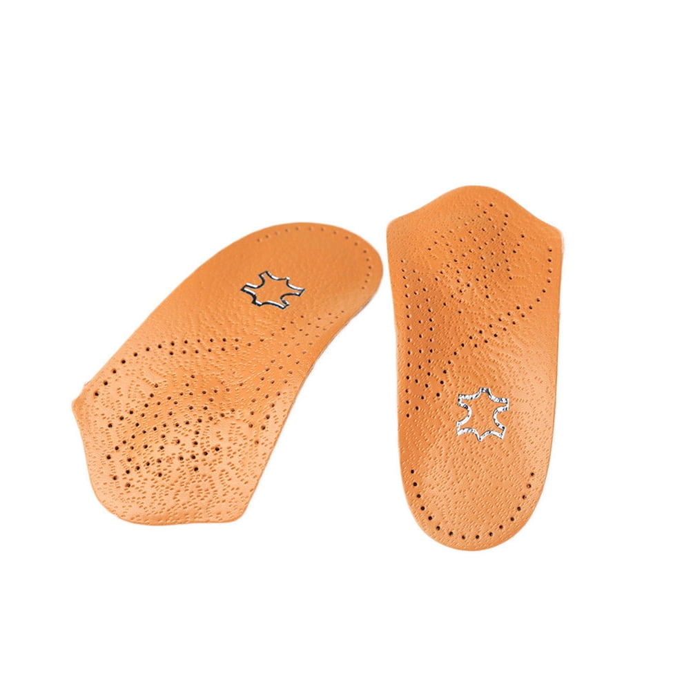 Happydeer Half Arch Support Orthopedic Insoles Flat Foot Correct Feet Care Shoe Pad Gift
