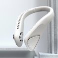 thumbnail image 5 of Bladeless Neck Fans, 4000mAh Usb Rechargeable Neck Fan,Portable Hands Free Neck Fan,Leafless, Headphone Design,Three-Speeds Change, 5 of 5