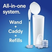 Clorox Toilet Wand Toilet Cleaning Kit, Toiletwand, Caddy And 6 Refills - Pack of 2