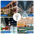 thumbnail image 3 of SANSI General Lighting LED 65W 700W Equivalent Daylight General Purpose Light Bulbs, Energy Saving, 3 of 7