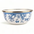 thumbnail image 3 of Bird of Paradise Vintage Enameled Cereal and Salad Bowl Set of 4, 3 of 8