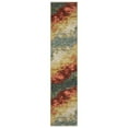 thumbnail image 2 of Oriental Weavers Soleri Wool Blend Area Rug - SOL04 - 2' x 3' - in Beige/ Multi - Modern Style, Wool Blend, Entryway, Bathroom Accent Rug, 2 of 5