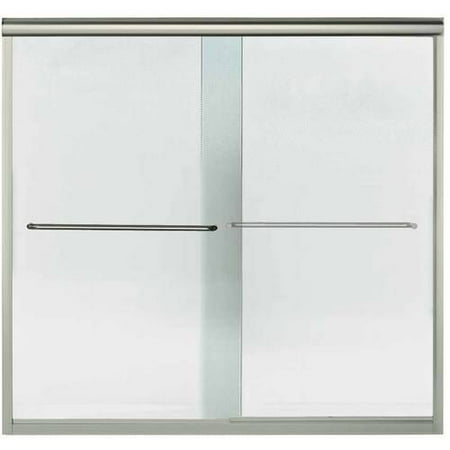 Sterling 5405 59dr G03 Finesse 54 625 59 W X 58 H Frameless Sterling 5405 59dr G03 Finesse 54 625 59 W X 58 H Frameless Sliding Bathtub Door Available In Various Colors