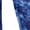 Blue Tie Dye, variant on Plus Size Tall Side Pocket Ankle-Length Pull-On Stretch Knit Cotton Spandex Leggings