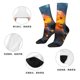 thumbnail image 5 of Fotbe Glowing Mushroom In Forest Calcetas Largas con Estampado para Hombre y Mujer – Calcetas de Compresión Transpirables y Elásticas, Viajar y Uso Diario Talla 5-11, 5 of 6