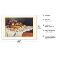 thumbnail image 2 of Apples and Grapes - From an Original Color Painting by Claude Monet c.1879 - Fine Art Matte Paper Print (Unframed) 30x44in, 2 of 4