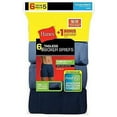 thumbnail image 2 of Hanes Men's TAGLESS Boxer Brief with ComfortSoft Waistband 6-Pack Includes 1 Free Bonus Boxer Brief, Assorted , XL, 2 of 3