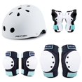 thumbnail image 1 of Roller Skating Protector Helmet for Teenage Adults Outdoor Cycling Rock Climbing Kneepads Elbow Pad Hand Head Protective Gear7pcs Pink A22-40KG He Qiyong unisex, 1 of 1
