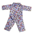 thumbnail image 4 of AmaMary 18 Inch Doll Pajamas Set – Cotton Two-Piece Sleepwear with Colorful Patterns – Fits American Girl, Our Generation, My Life Dolls (Doll Clothes Only), 4 of 4
