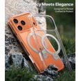 thumbnail image 3 of TORRAS 360 Click-Lock Rotating Stand Case for iPhone 17 Pro Max | Satisfying Click Sound | Mil-Grade Protection | Fit for MagSafe | Camera Control | O, 3 of 9