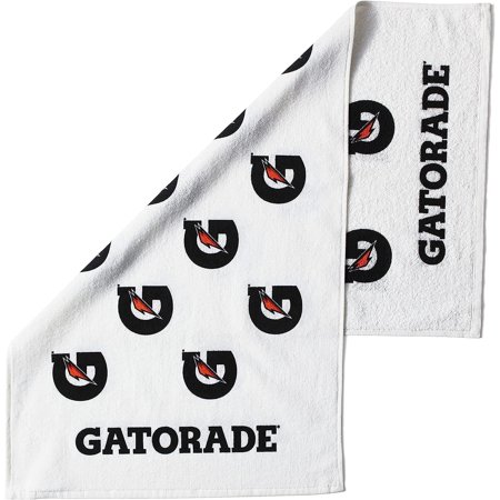 G Towel, 22" x 42", Cotton, White//Orange