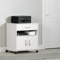 thumbnail image 2 of South Shore Axess, Contemporary Cart,  White, 2 of 16
