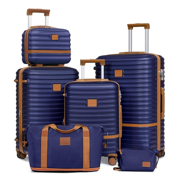 Juego de equipaje Joyway, maleta de 3 piezas con rueda giratoria en la parte trasera
