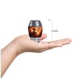 thumbnail image 3 of Warrior Archer In Fiery Landscape - Small Keepsake Urn - Funeral Ash Urns Mini - 3 Inch - Pack Of 2 - Ashes Keepsake - Ash Urn Charm - Cremation Urns For Human - Urns For Men Ashes Adult Male, 3 of 5