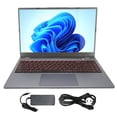 thumbnail image 2 of 15.6 Inch Laptop For  10, 8GB , 128GB SSD, 6 Core 12 Threads, Celeron I7 9th Processor, Backlit Keyboard With Numeric Keypad, Fingerprint Unlock, 8000mAh, Silver, 2 of 8