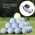 thumbnail image 2 of Eigraketly Mini bolsa de golf PU cuero bola Tees soporte bolsa entrenamiento práctica cintura cinturón hebilla organización transporte Golf Azul blanco Eigraketly OD023266-01, 2 of 6
