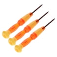thumbnail image 3 of Miangastore Screwdriver Tri Wing Screw Driver Yellow For Automotive Maintenance 3Pcs, 3 of 9