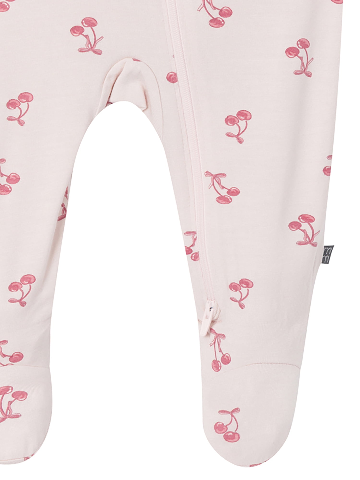 Modern Moments by Gerber Baby Neutral Super Soft Viscose Two-Way Zip Sleep 'N Play Footed Pajamas, Sizes Newborn - 6/9 Months