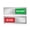 Silver, variant on Acrylic Magnetic Sliding Door Sign, Office Status Indicator for Meeting Rooms, Restrooms, or Offices, Switchable Vacant / In Use Sign（Black）
