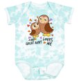 thumbnail image 3 of Inktastic My Great Aunt Loves Me Cute Owl Family Boys or Girls Baby Bodysuit, 3 of 5