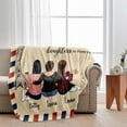 thumbnail image 2 of Love Is Forever - Gift for mom, daughter - Personalized Blanket, 2 of 7
