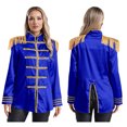 thumbnail image 6 of iiniim Womens Halloween 1960s British Pop-Star Rock Band Musician Cosplay Jacket Royal Blue M, 6 of 7