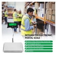 thumbnail image 4 of 300kg 50g /120kg 10g Precision Integrated Electronic Postal Scale, Stainless Steel Digital Scale With LCD Backlight Display ,Milligram Accuracy, 4 of 6