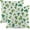 Green Shamrock, variant on St.Patrick''s Day Pillow Covers 18X18 Inch Set of 2,Striped Shamrock Decorations Holiday Spring Decorative Pillow Case Decor for Sofa Couch (Green) AK014-18